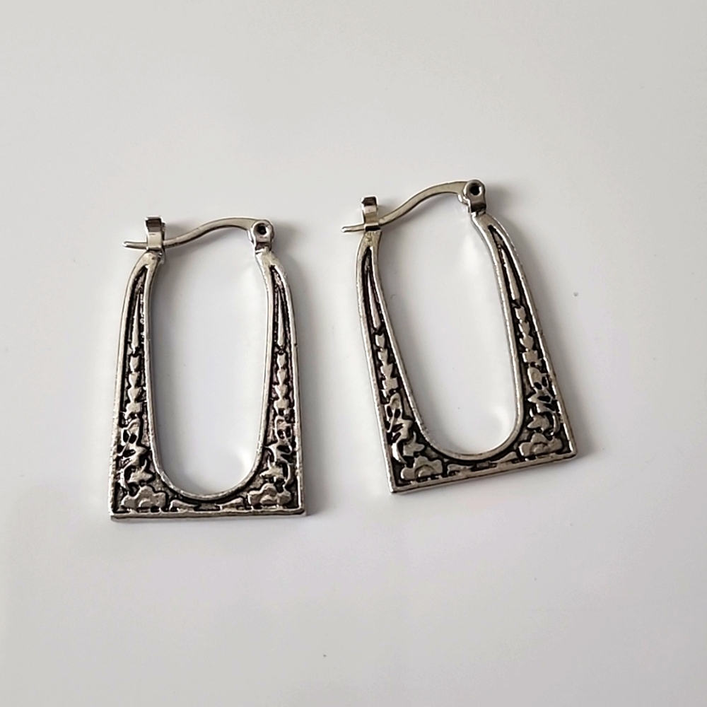 Boho Tribal Hoop Earrings HP